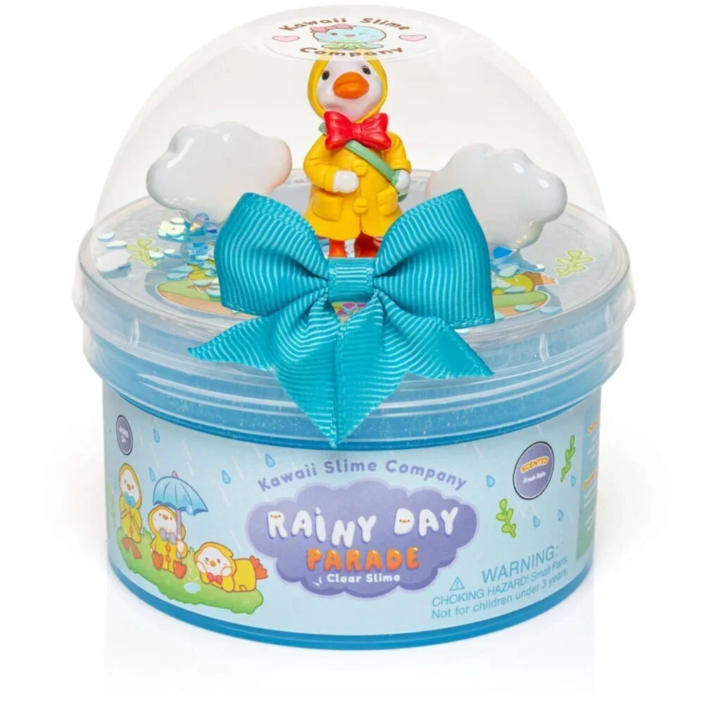 Duck Rainy Day Parade Clear Slime * Made in USA